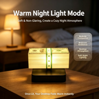 Magnetic Levitation Dollar Night Light, 3 Color Modes Glowing Money Stack Lamp, Creative Get-Rich Vibe Desktop Ornament, Unique Ambient Gift